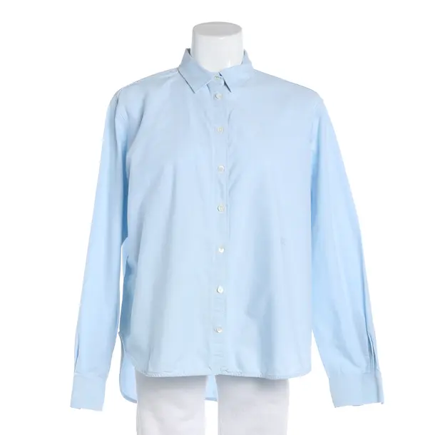 Bluse, in Hellblau, Baumwolle, Totême