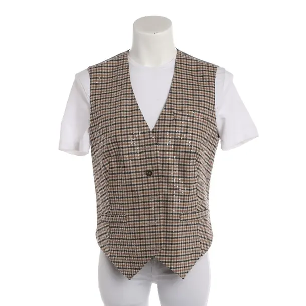 Vest, in Multicolored, Wool, Brunello Cucinelli