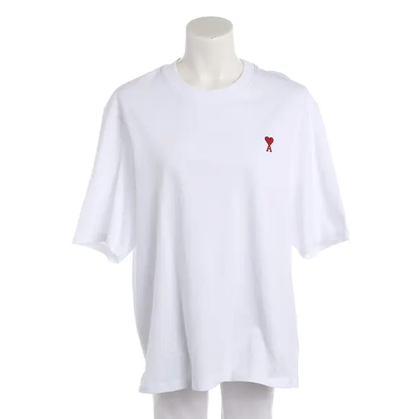 Shirt, in Weiß, Baumwolle, Ami Paris