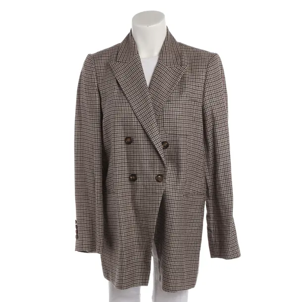 Blazer, in Mehrfarbig, Leinen, Brunello Cucinelli