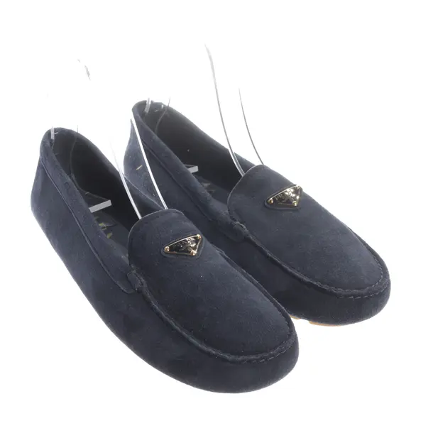 Flats, in Blue, Prada