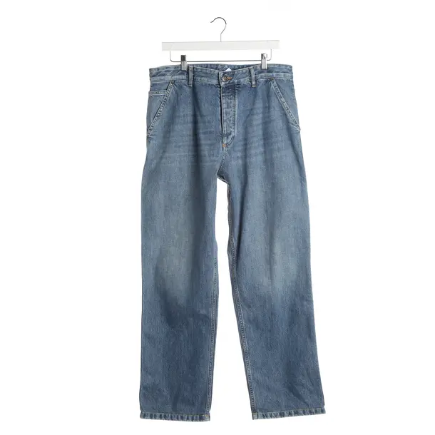 Jeans boyfriend, in Blu, Cotone, Bottega Veneta