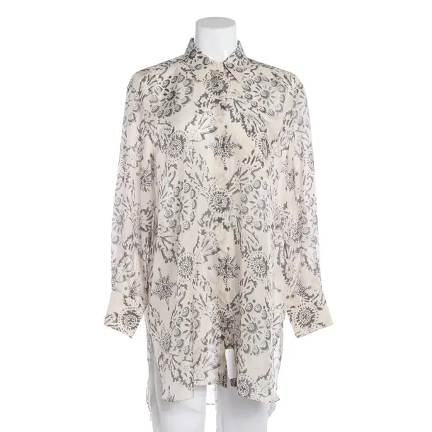 Camicetta, in Beige, Seta, Brunello Cucinelli