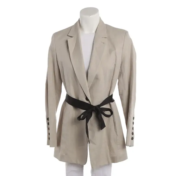 Blazer, in Light Brown, Cotton, Brunello Cucinelli