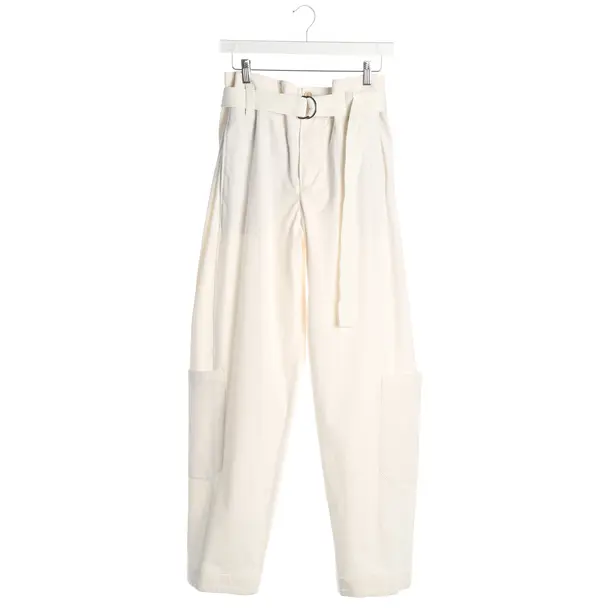 Pants, in Cream, Cotton, Brunello Cucinelli