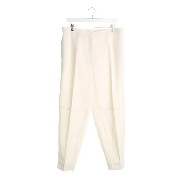 Pants, in Cream, Wool, Jil Sander
