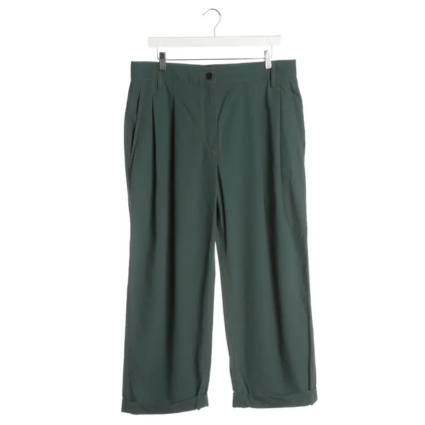 Pants, in Green, Cotton, Brunello Cucinelli