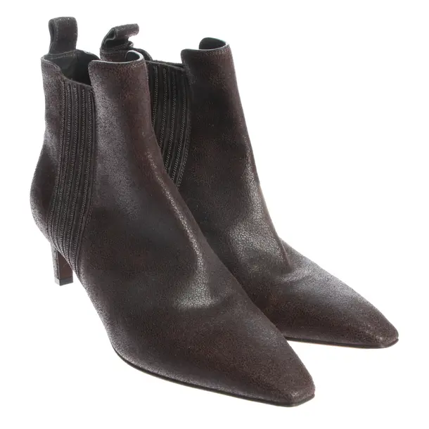 Ankle Boots, in Brown, Brunello Cucinelli