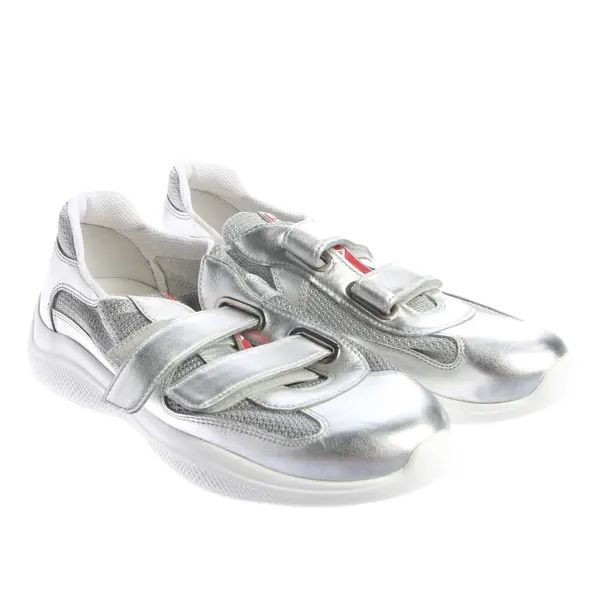 Sneakers, in Gray, Prada Linea Rossa