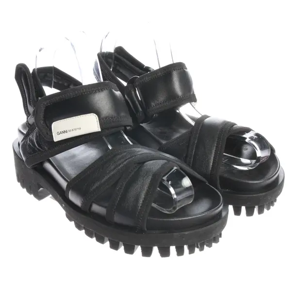 Sandali, in Nero, Ganni