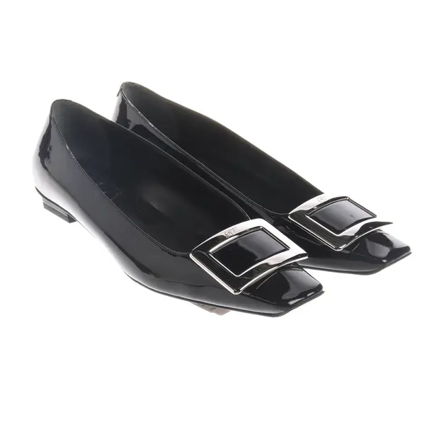 Ballerinas, in Schwarz, Roger Vivier