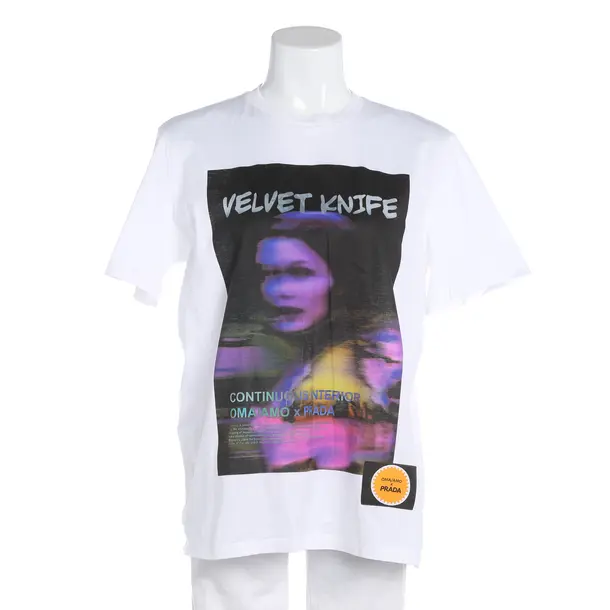 Shirt, in Mehrfarbig, Baumwolle, Prada