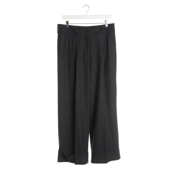 Pantaloni, in Grigio scuro, Lana, Peserico