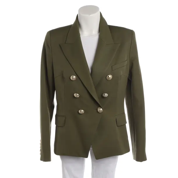 Blazer, in Green, Wool, Balmain