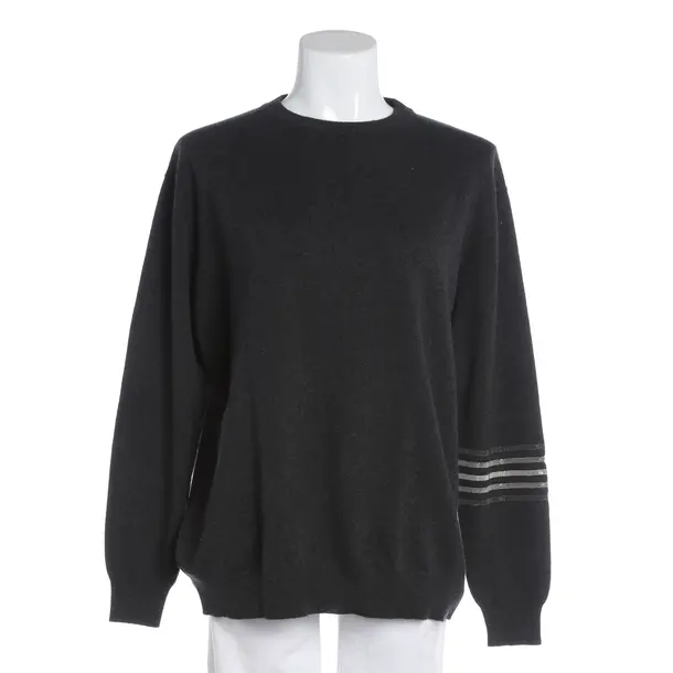 Maglia in cachemire, in Grigio, Cachemire, Brunello Cucinelli