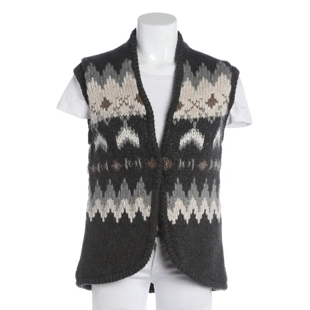 Vest, in Multicolored, Polyester, Brunello Cucinelli