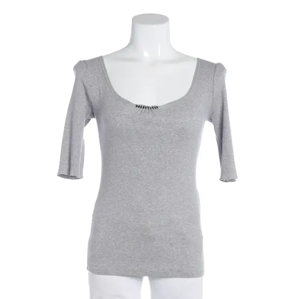 Shirt, in Light Gray, Cotton, Marc Cain