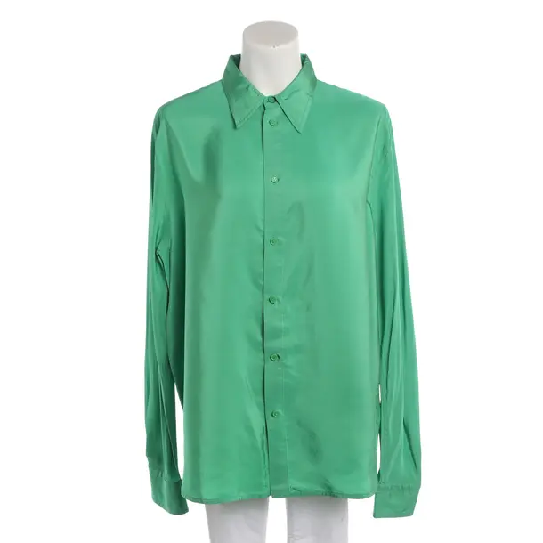 Blouse, in Green, Viscose, Bottega Veneta