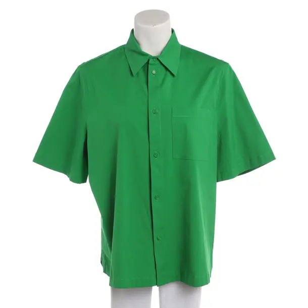 Blouse, in Green, Cotton, Bottega Veneta