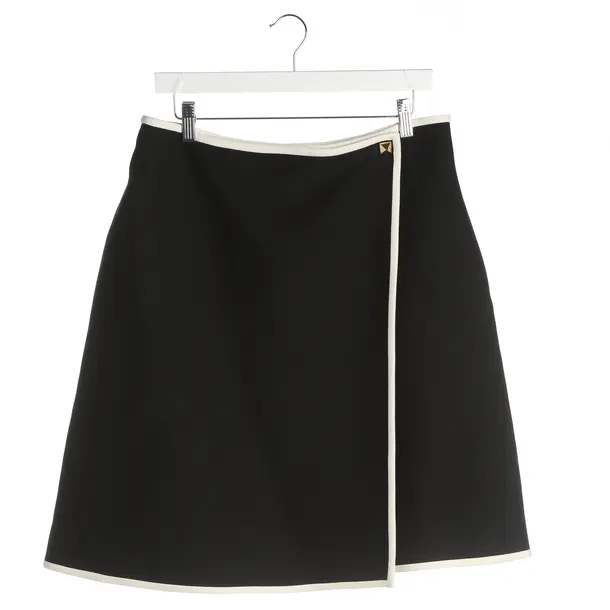 Skirt, in Black, Cotton, Valentino
