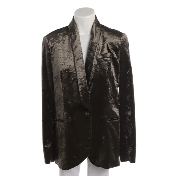 Blazer, in Brown, Cotton, Brunello Cucinelli