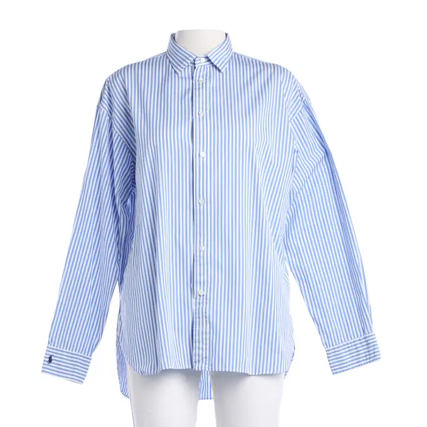 Bluse, in Blau, Baumwolle, Polo Ralph Lauren