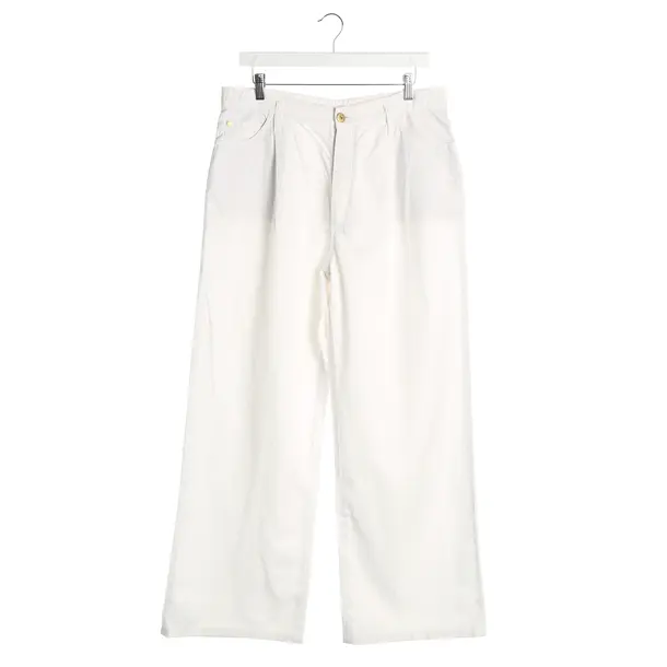 Boyfriend Jeans, in Cream, Cotton, Brunello Cucinelli