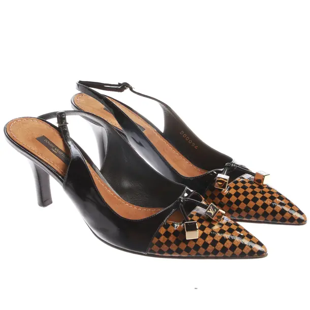 Slingbacks, in Brown, Louis Vuitton