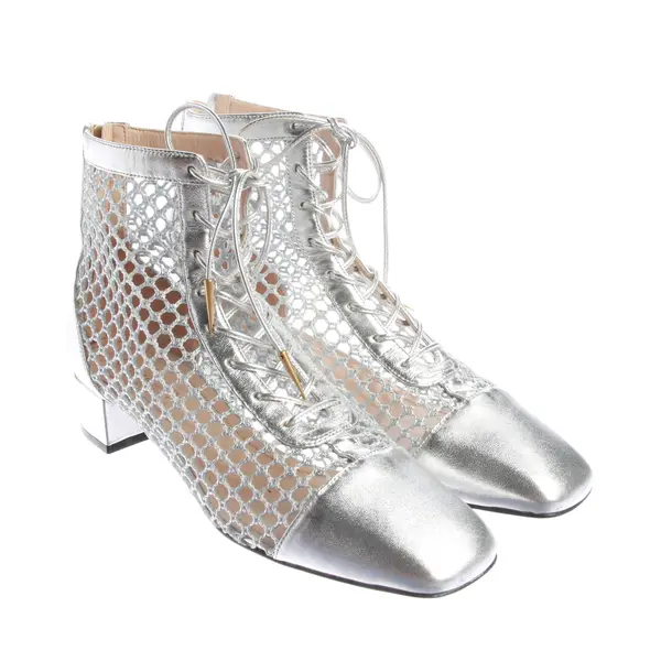 Ankle Boots, in Silver, Dior