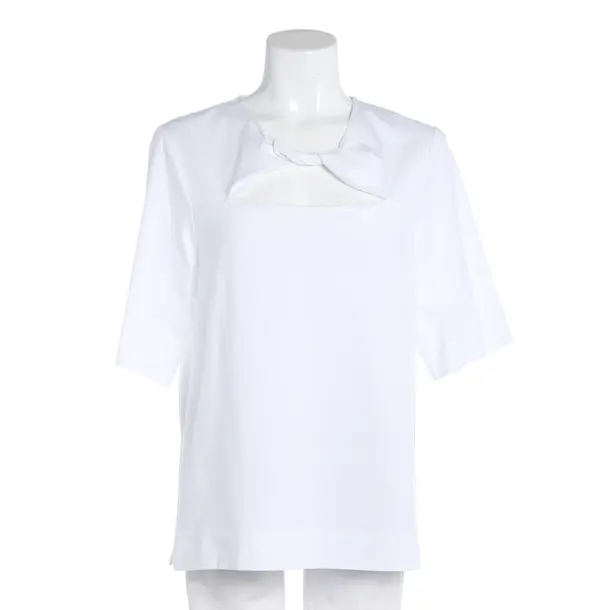 Manica lunga, in Bianco, Cotone, Ganni