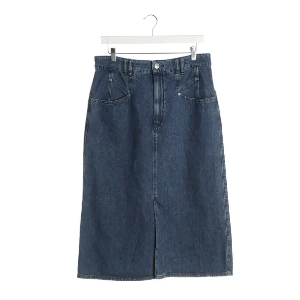 Skirt, in Blue, Cotton, Isabel Marant