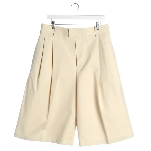 Shorts, in Cream, Cotton, Bottega Veneta