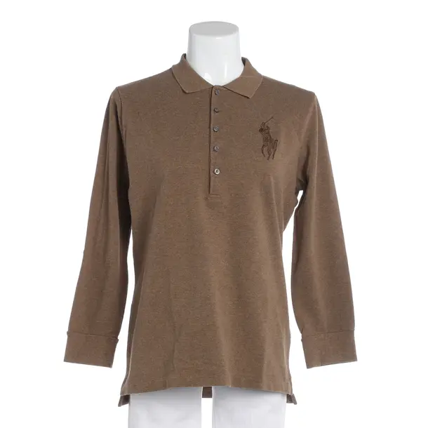 Long Sleeve Shirt, in Brown, Cotton, Polo Ralph Lauren