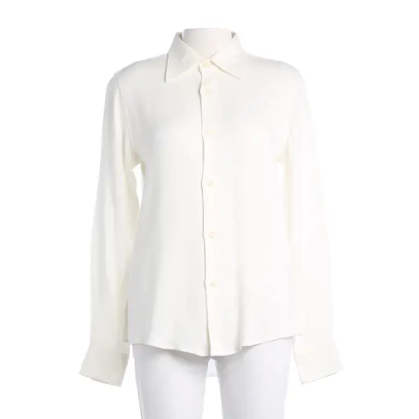 Blouse, in White, Viscose, Ami Paris