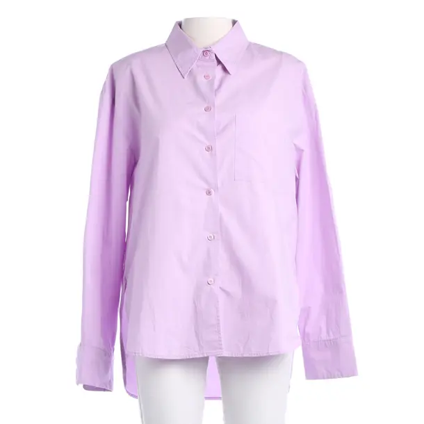 Blouse, in Lavender, Cotton, Frankie Shop