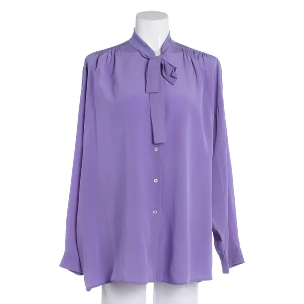 Blouse, in Purple, Silk, Prada