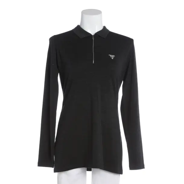 Jumper, in Dark Gray, Wool, Prada