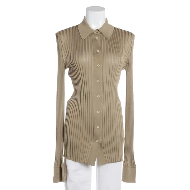 Cardigan, in Light Brown, Silk, Bottega Veneta