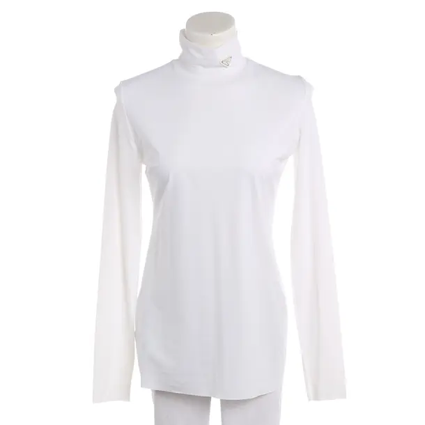 Long Sleeve Shirt, in White, Polyamide, Prada