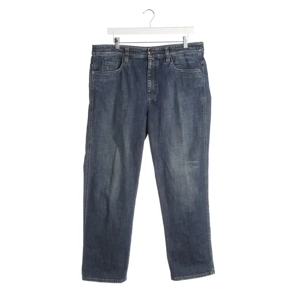 Straight Fit Jeans, in Blue, Cotton, Brunello Cucinelli