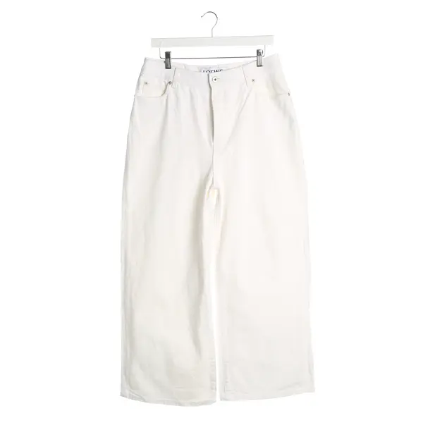 Boyfriend Jeans, in Cream, Cotton, Loewe