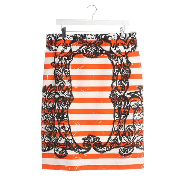 Skirt, in Multicolored, Cotton, Prada