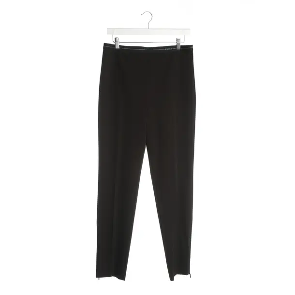 Pants, in Black, Cotton, Prada
