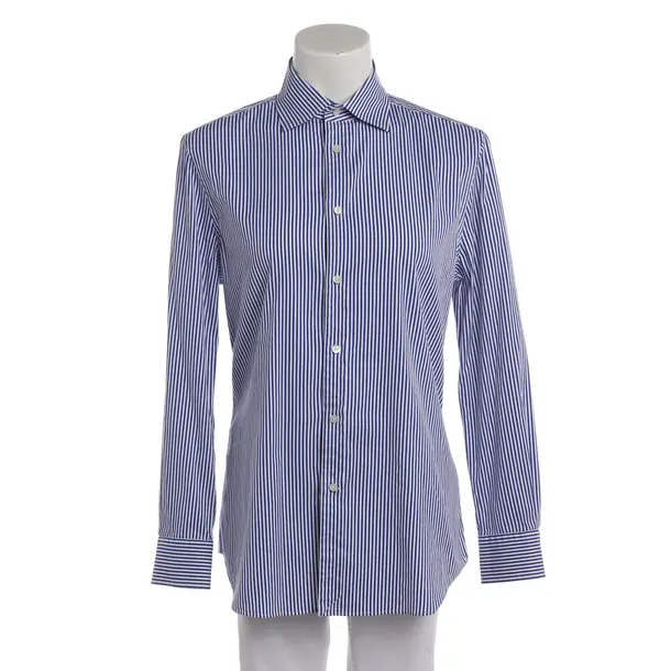Bluse, in Blau, Baumwolle, Ralph Lauren Purple Label
