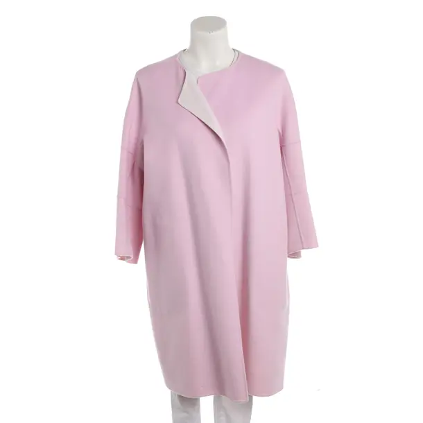 Übergangsmantel, in Hellrosa, Kaschmir, Jil Sander