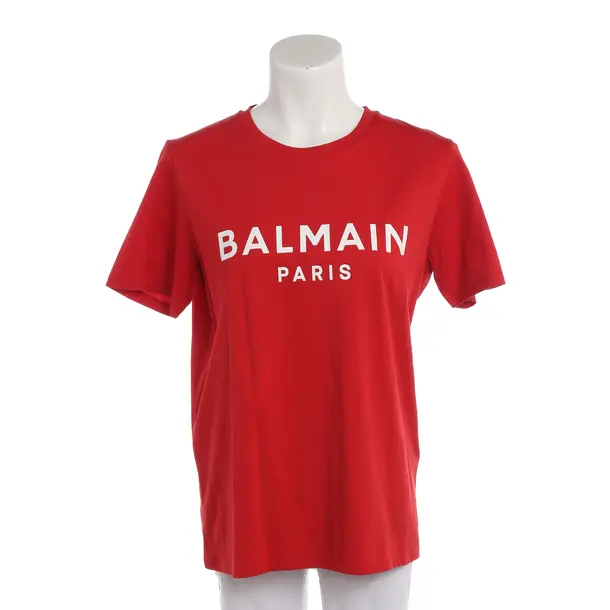 Shirt, in Rot, Baumwolle, Balmain