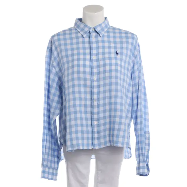 Camicetta, in Blu, Lino, Polo Ralph Lauren