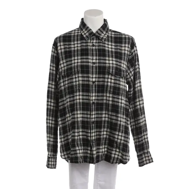 Blouse, in Black, Cotton, Saint Laurent