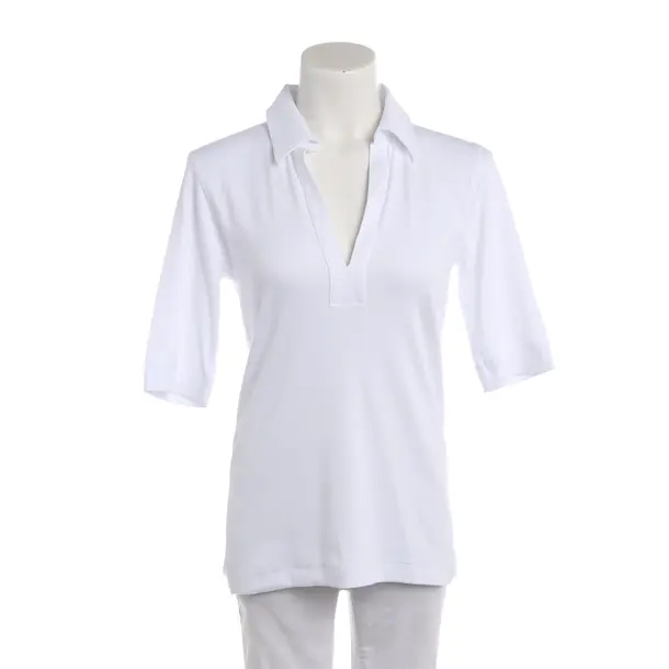 Polo Shirt, in White, Cotton, Brunello Cucinelli