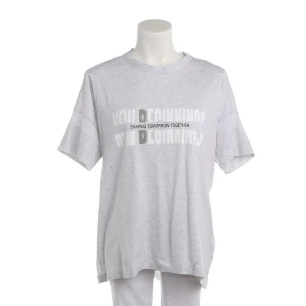 Shirt, in Grau, Baumwolle, Brunello Cucinelli